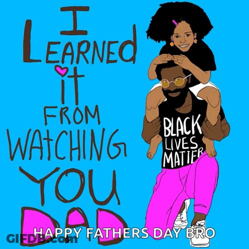 Father Carrying Girl With Watching You Dad GIF