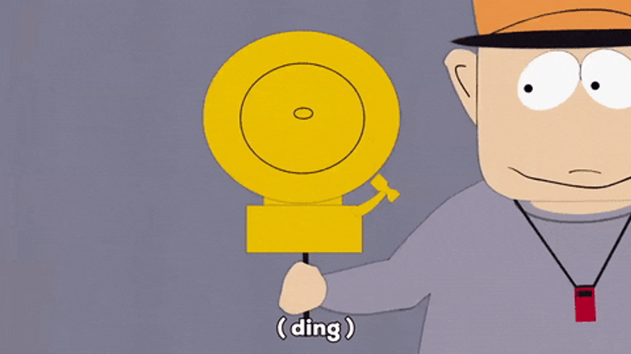 Father Maxxi Hitting Bell South Park GIF