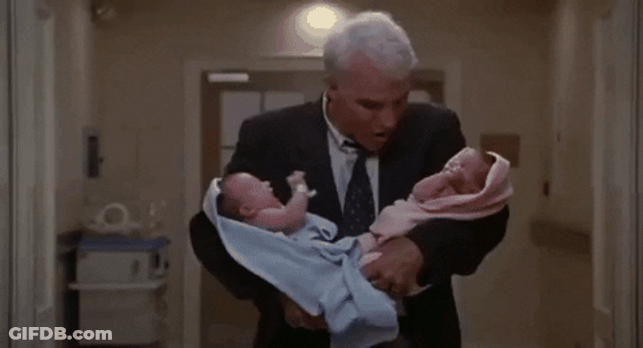 Father Of The Bride 2 Babies GIF