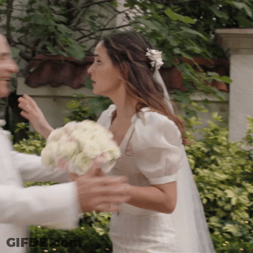 Father Of The Bride Kiss On Cheek GIF