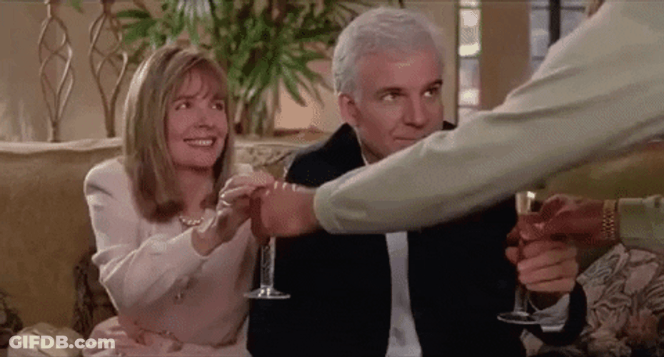 Father Of The Bride Part 1 Champagne GIF