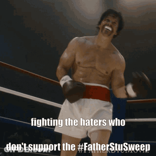 Father Stu Sweep Mark Wahlberg GIF