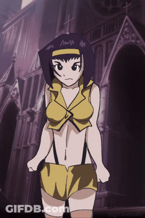 Faye Valentine Mad Rambling GIF