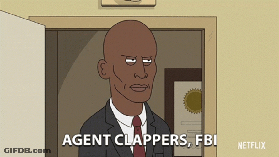 Fbi Agent Clappers Paradise Pd Netflix GIF