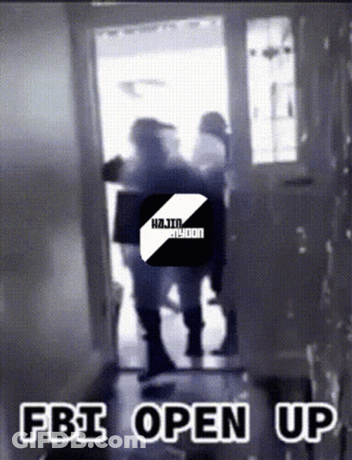 Fbi Open Up Forcing Entry Meme GIF