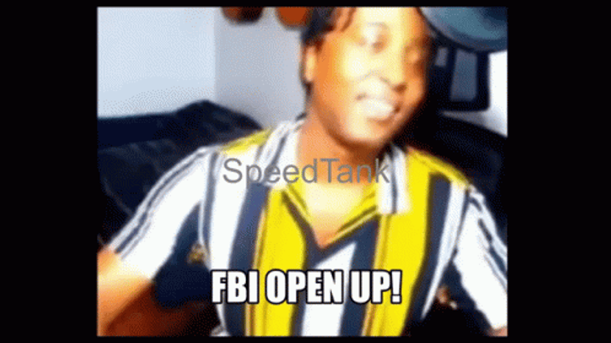 Fbi Open Up Nate J Gamer Meme GIF
