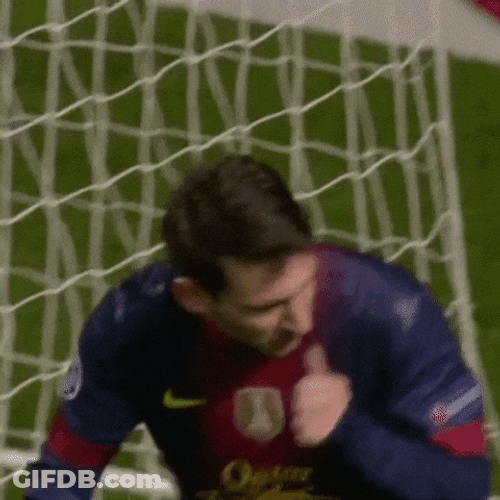 FC Barcelona Lionel Messi Praying GIF