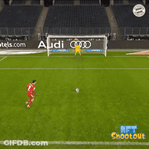 FC Bayern Munich Player Penalty Kicks GIF