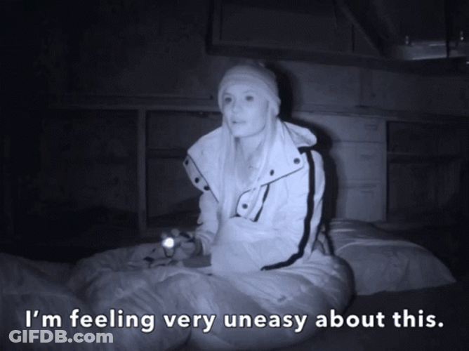 Fear Creeps Over Chelsea Laden GIF