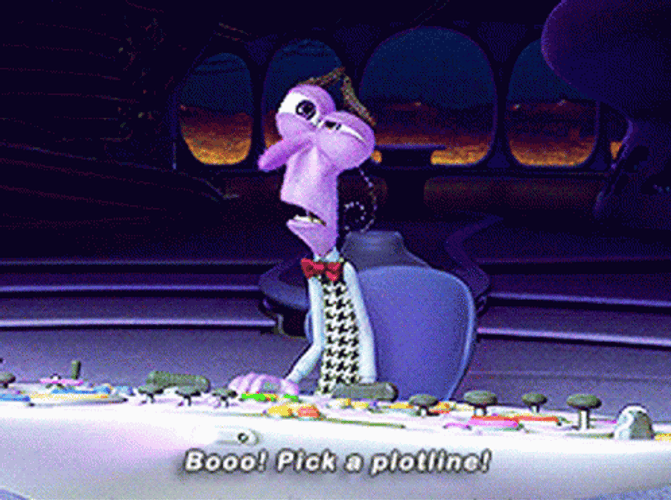 Fear Inside Out Disappointed Unamused GIF