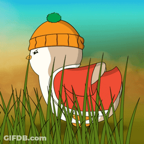 Fearless Penguine Like Naruto Running GIF