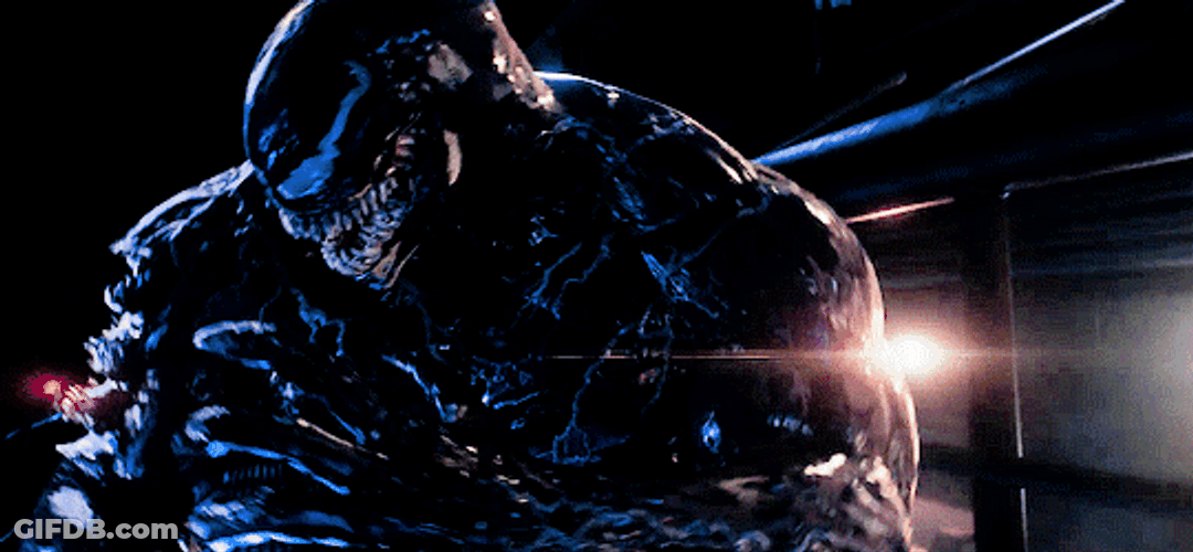 Fearsome Iconic Venom Toothy Grin GIF