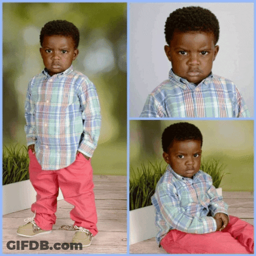 Fed Up Kid GIF