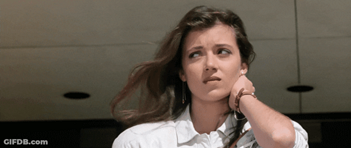 Fed Up Lady GIF