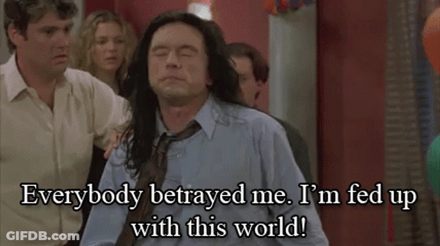 Fed Up People Online GIF