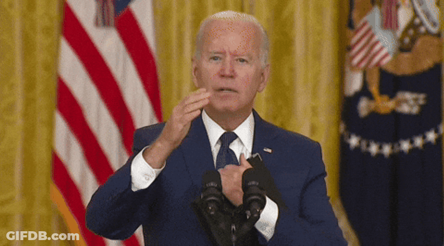 Fed Up President Joe Biden GIF