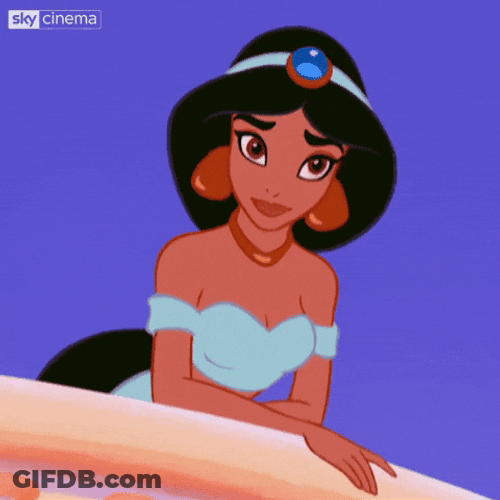 Fed Up Princess Jasmine GIF