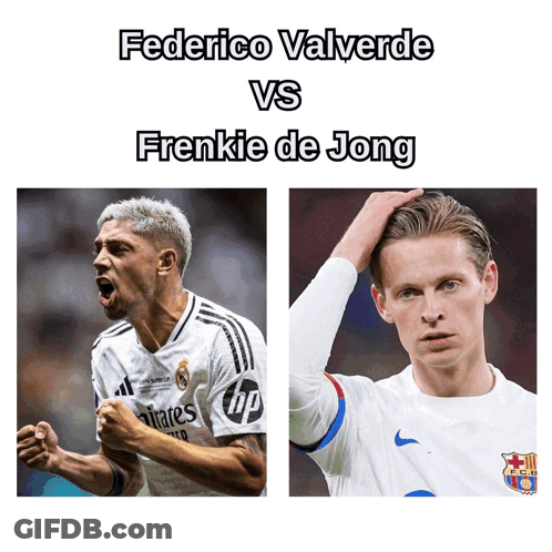 Federico Valverde And Frenkie De Jong Soccer Players GIF