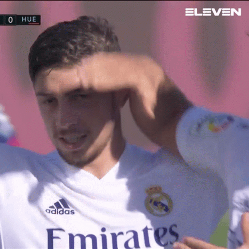 Federico Valverde Heart Sign GIF