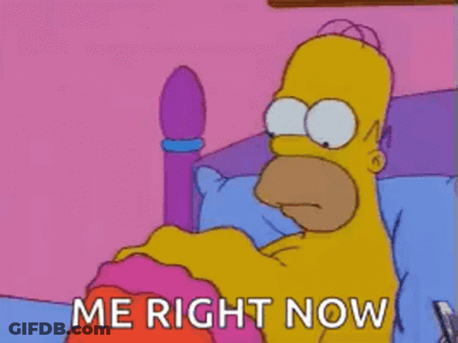 Feed Me Hungry Homer Simpson GIF