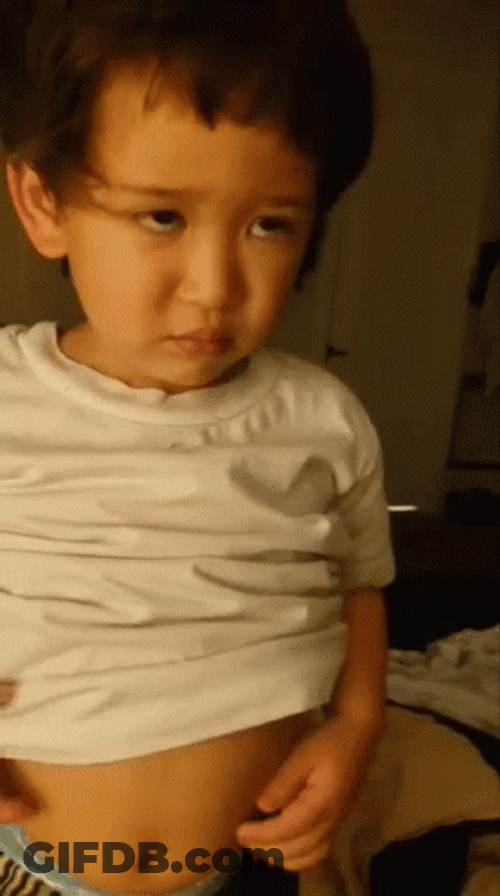 Feed Me Hungry Kid GIF
