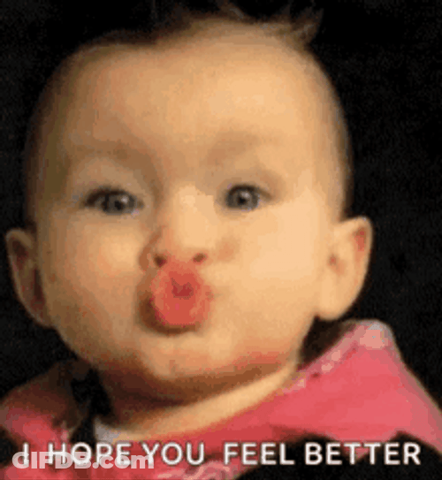 Feel Better Baby Kiss GIF
