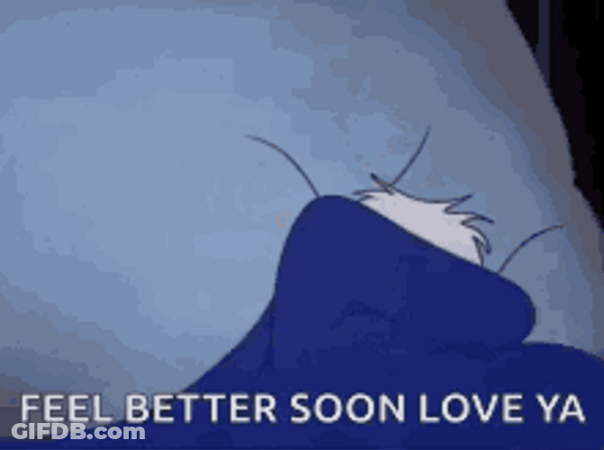 Feel Better Donald Duck GIF