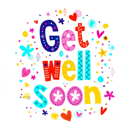 Feel Better Soon Greetings GIF