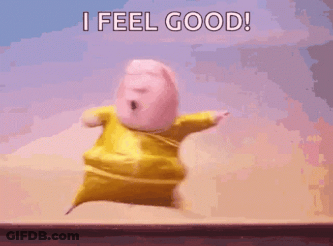 Feeling Better Dancing Piggy GIF
