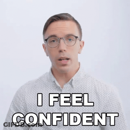Feeling Confident Austin Evans GIF
