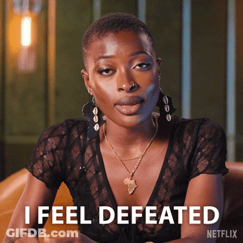 Feeling Defeated Internet Personality GIF