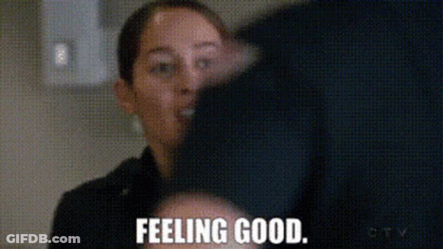 Feeling Good Today Huh GIF