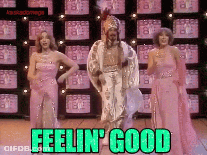 Feeling Good Trio Dancing GIF