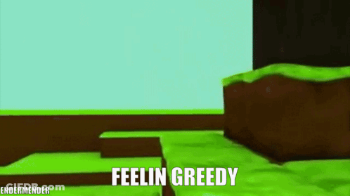 Feeling Greedy Video Game Scene GIF