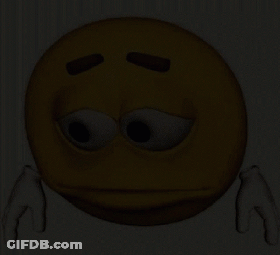 Feeling Sad Emoji Meme GIF