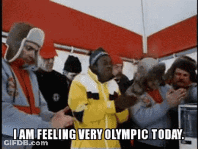 Feeling Very Olympics Today GIF