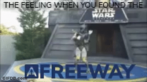 Feeling When You Find Star Wars Ride GIF
