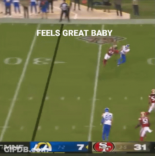 Feels Great Baby Football Game GIF
