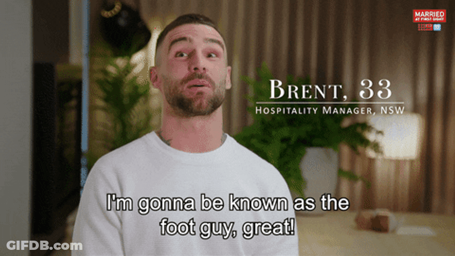 Feet Guy Brent Foot Fetish GIF