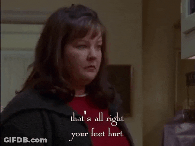 Feet Hurt That's Alright GIF