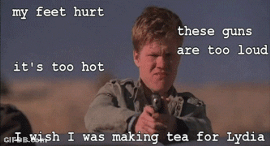 Feet Hurt Too Hot In Desert GIF