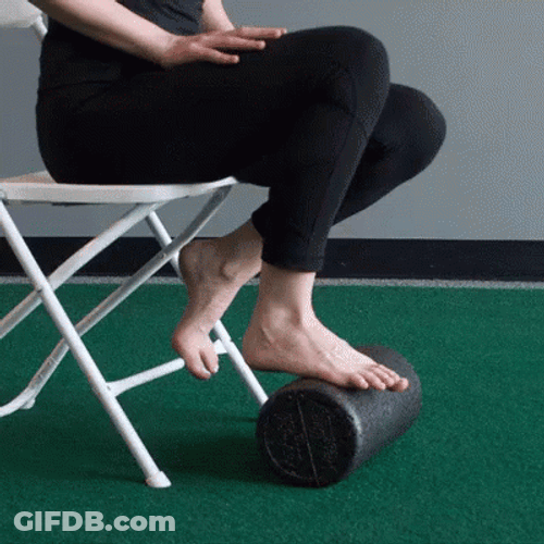 Feet Roller Massage GIF
