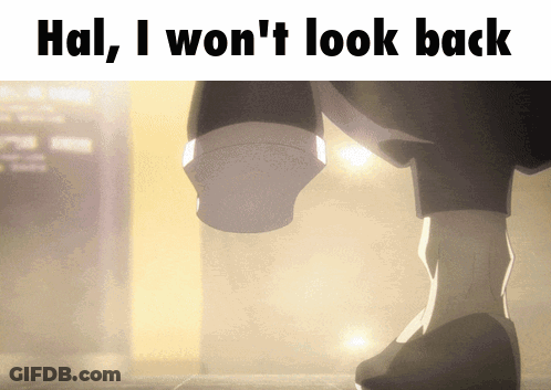 Feet With Hal I Won't Look Back GIF