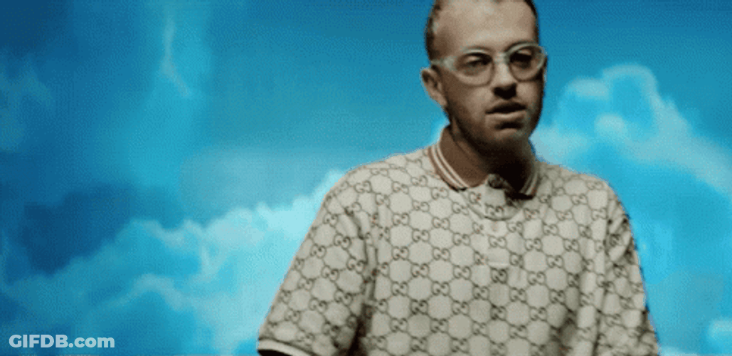 Feid Doing Hook Em Sign GIF