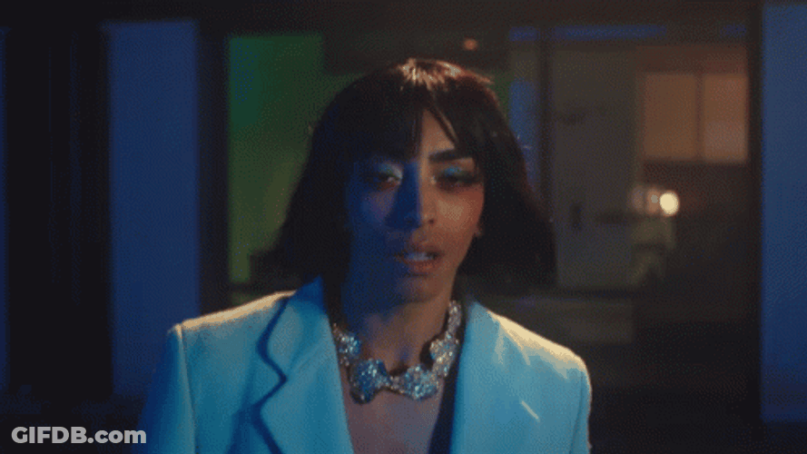 Feisty Bilal Hassani Walking Away GIF