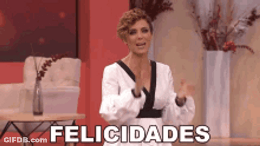 Felicidades Carmen Munoz Happy Clapping GIF