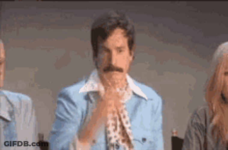 Felicidades Rob Huebel Showering Confetti GIF