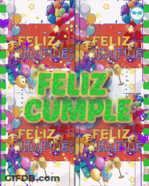 Felicitaciones De Cumpleaños GIF