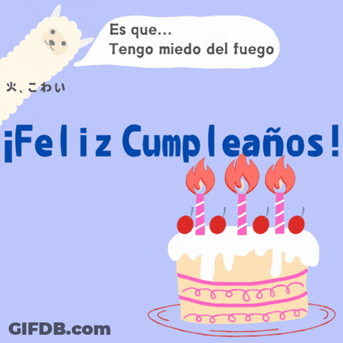 Felicitaciones De Cumpleaños GIF