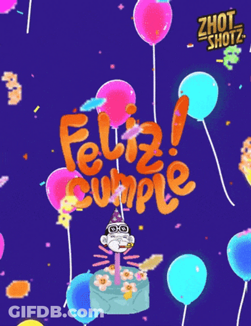 Felicitaciones De Cumpleaños GIF